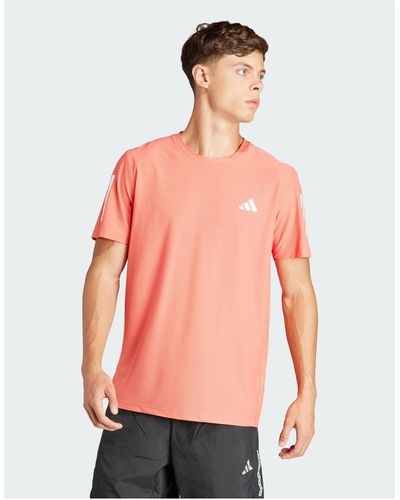 adidas Originals Adidas running – own the run – lauf-t-shirt - Pink