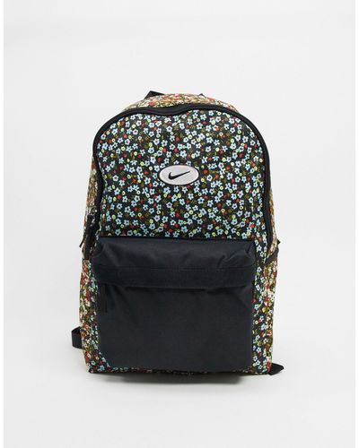 Nike Floral Swoosh Backpack - Multicolor
