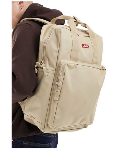 Levi's – l-pack – großer rucksack - Braun