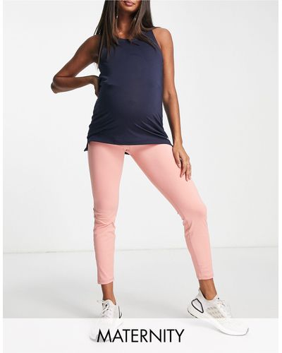 South Beach Maternity Polyester Over The Bump leggings - Pink