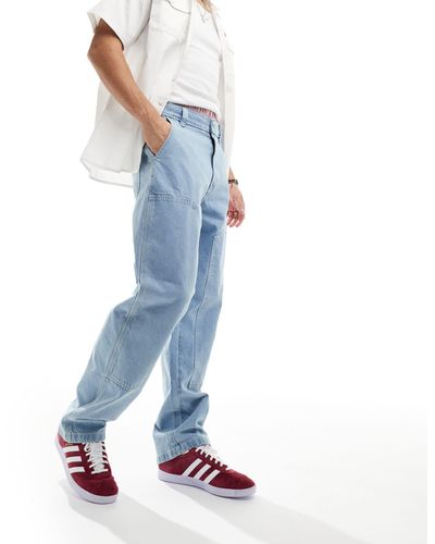 Dickies – madison – locker geschnittene jeans - Blau