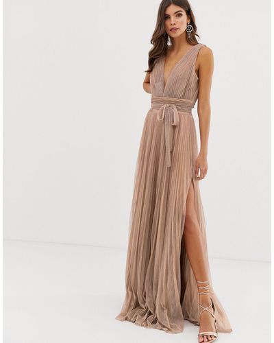 Forever unique 2025 gold dress