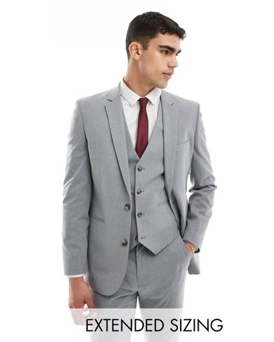 ASOS Skinny Suit Jacket - Grey