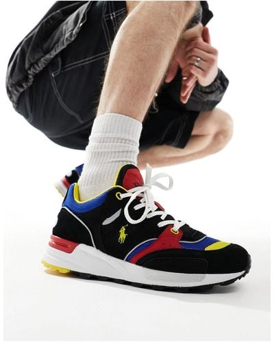 Polo Ralph Lauren – trackster 200 – sneaker - Schwarz