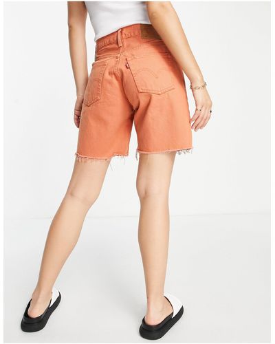 Levi's Pantalones cortos vaqueros color óxido - Naranja