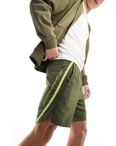 Under Armour Running Launch 7 Inch Graphic Shorts - Green