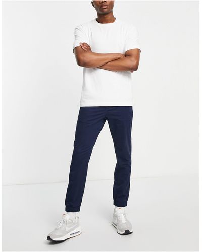 Only & Sons Pantalones azul marino con puños