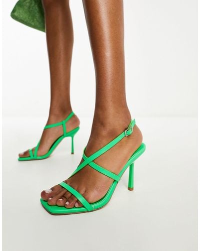 Office Malorie Strappy Heeled Sandals - Green
