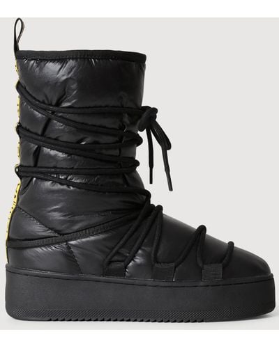 Napapijri River Patent Boots - Black
