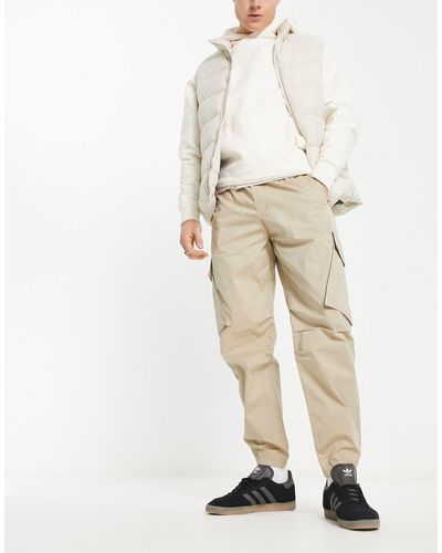 Armani Exchange Cargo Trousers - Natural