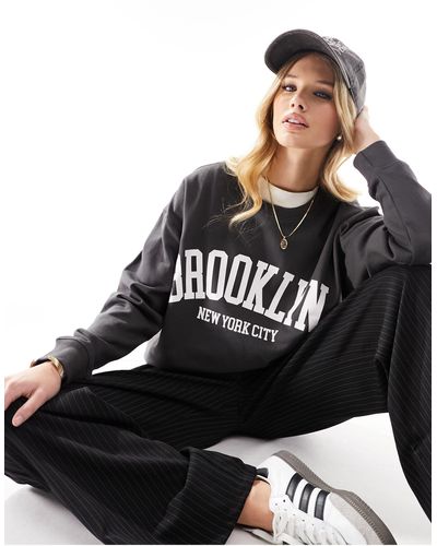 New Look Brooklyn Sweatshirt - Black