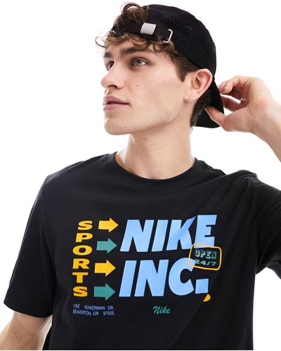Nike Dri-fit Graphic T-shirt - Black