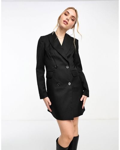 Vero Moda Tailored Blazer Mini Dress - Black