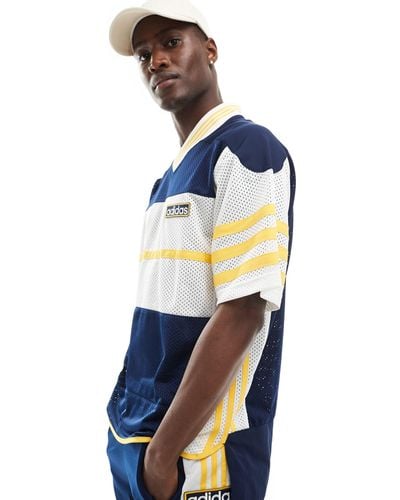 adidas Originals Adidas - adicolor adibreak - t-shirt - Blu