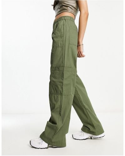ASOS Clean Pull On Cargo Trouser - Green