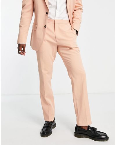 River Island Suit Trouser - Natural