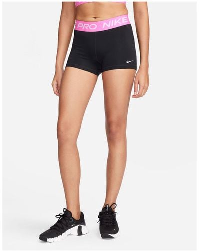Nike Nike Pro Training 365 3 Inch Booty Shorts - Black