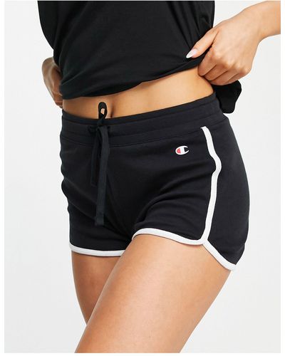 Champion Pantalones cortos s con logo - Negro