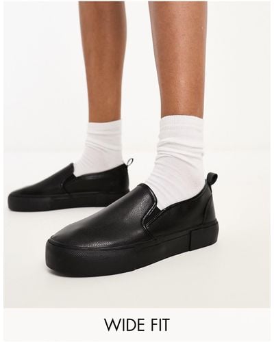 Yours Slip On Sneakers - Black