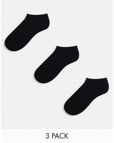 Weekday 3-pack Sneaker Socks - Black
