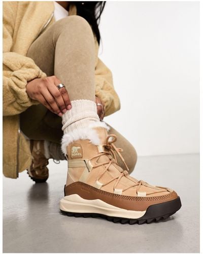 Sorel Ona Rmx Glacy Waterproof Boots - Natural