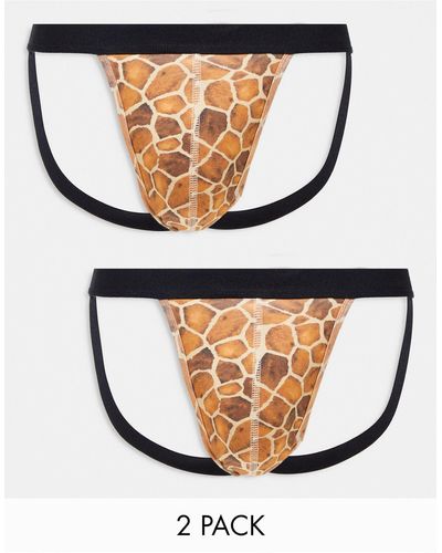 ASOS Set Van 2 Jockstraps - Zwart