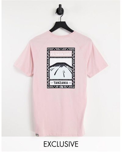 The North Face Faces - t-shirt - Rosa