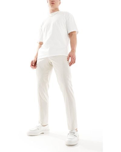 French Connection Suit Pants - White