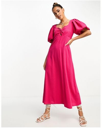 Mango – midikleid - Pink