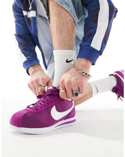 Nike Cortez Nylon Sneakers - Blue