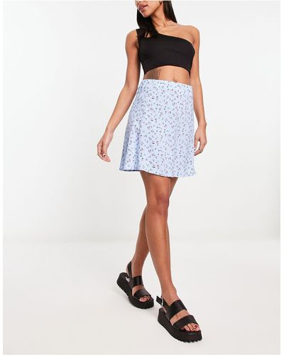 ONLY Mini Slip Skirt - White