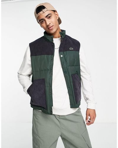 Mens gilet clearance lacoste