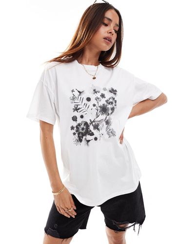 ASOS – oversize-hemd - Weiß