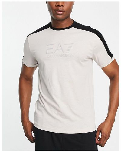 EA7 Armani – – t-shirt - Weiß