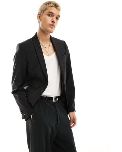 Twisted Tailor Ellroy Suit Jacket - Black