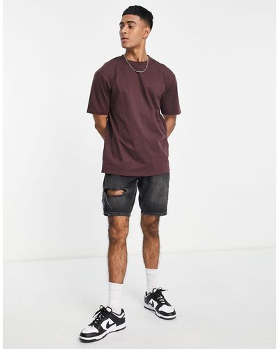 Only & Sons Oversized T-shirt - Rood