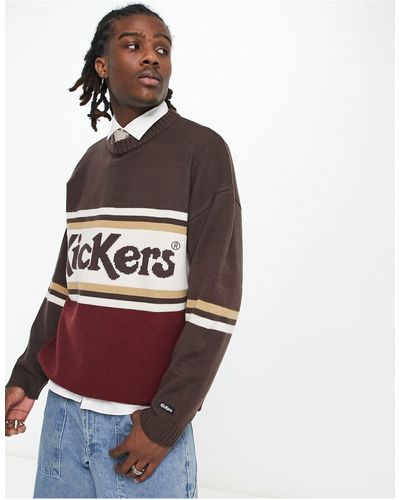 Kickers – oversize-pullover - Rot