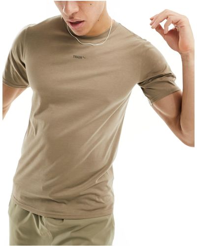 PUMA Training - evolve - t-shirt - marron - Neutre