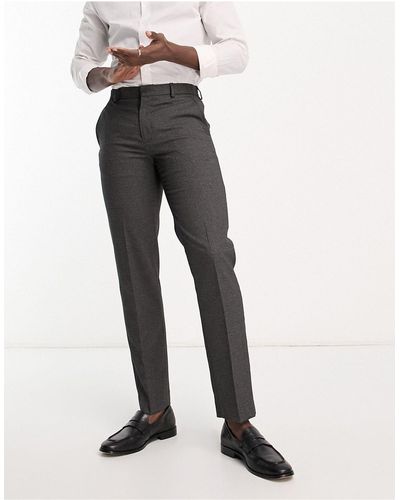 Ben Sherman Wedding Suit Trousers - Black