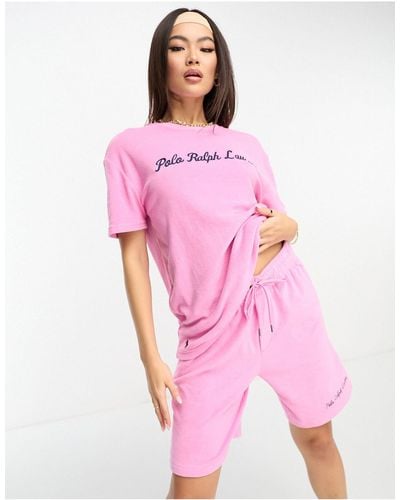Polo Ralph Lauren Camiseta con logo - Rosa