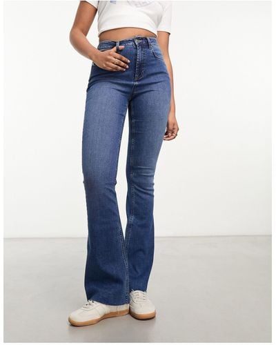 Miss Selfridge Flare Jean - Blue