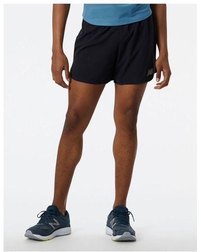 New Balance Impact Run 5 Inch Shorts - Black