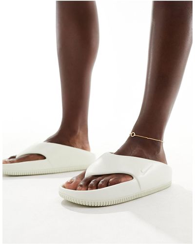 Nike Calm Flip Flops - White