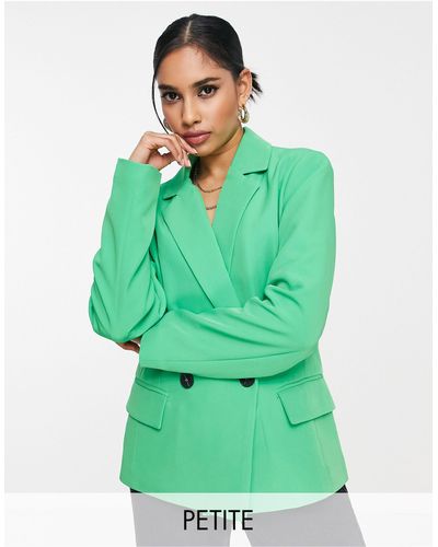 Vila Exclusive Tailored Suit Blazer - Green