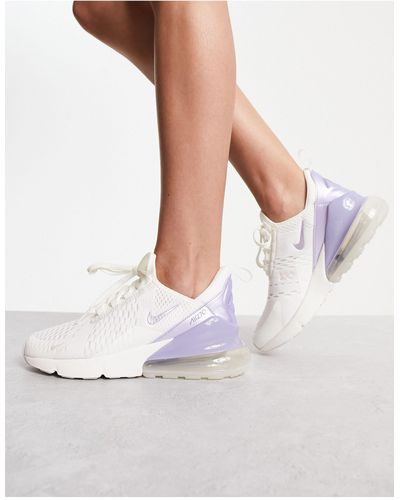 White Nike Max 270 Sneakers for Women - Up to 35% off | Lyst