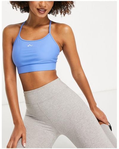 Only Play Racer Back Sports Bra Co-ord - Blue