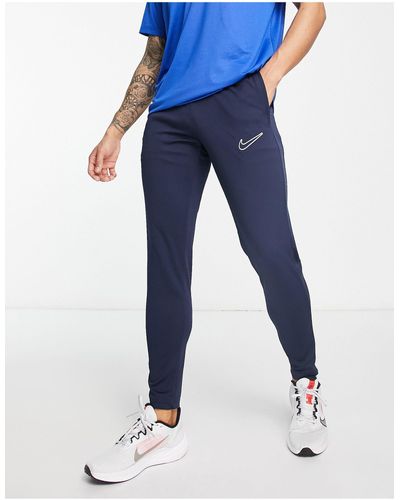 Nike Football Academy dri-fit - joggers con pannelli - Blu