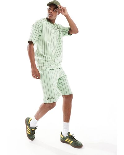 KTZ Pantalones cortos s con raya diplomática - Verde