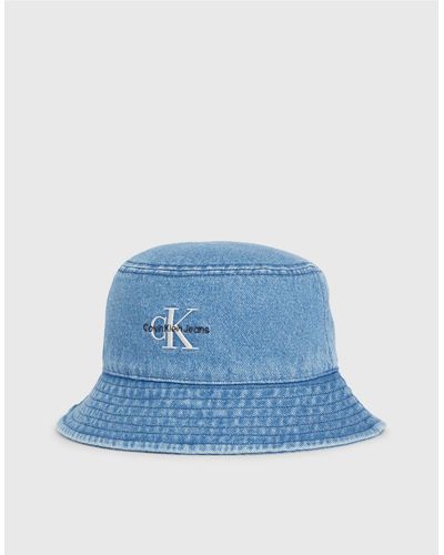 Calvin Klein Denim Bucket Hat - Blue