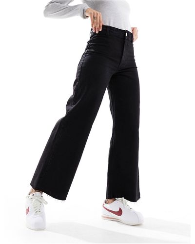 Mango baggy Relaxed Jean - Black